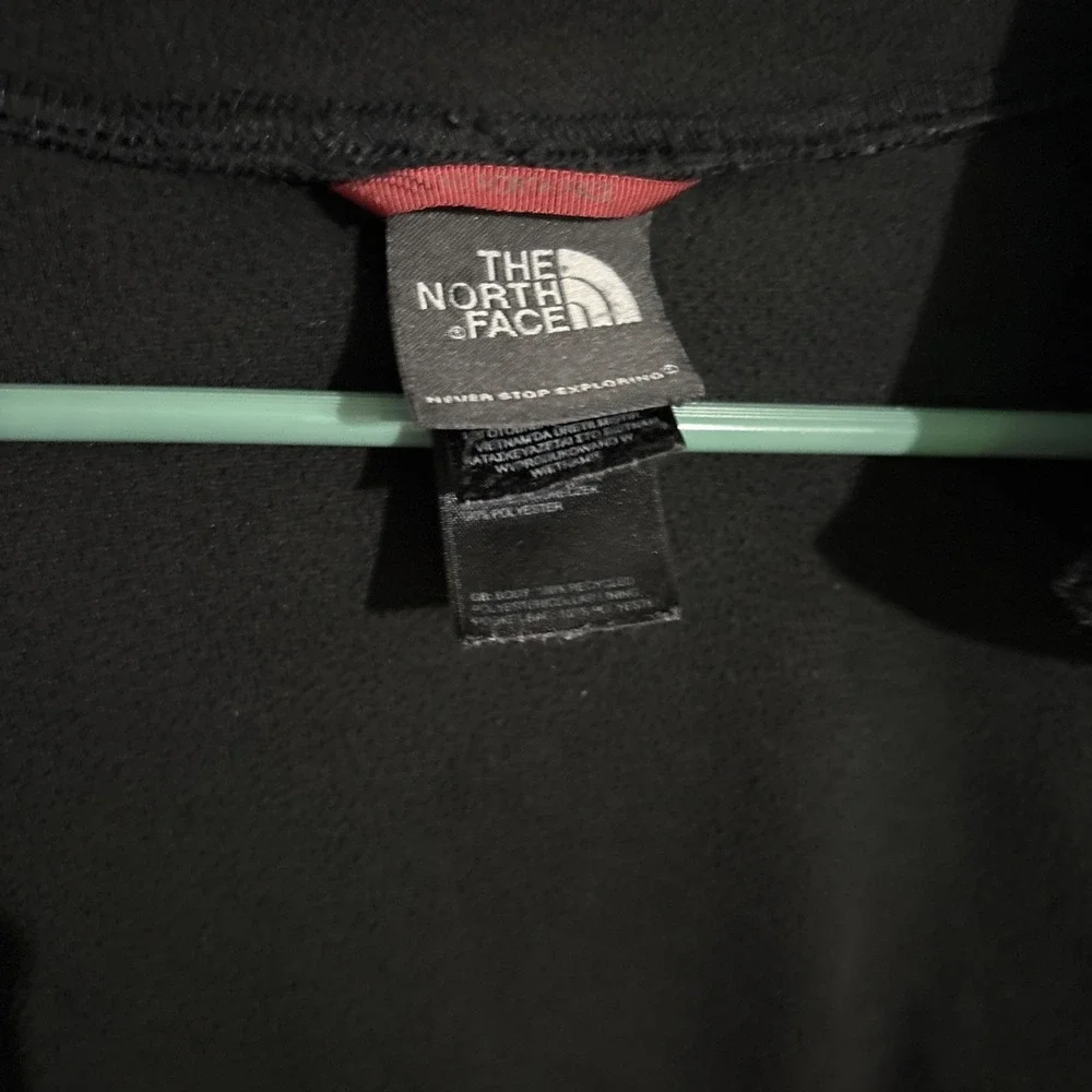 The North Face Fleece Jacket‎ Men's Med Black Full-Zip Classic Athletic Outdoor